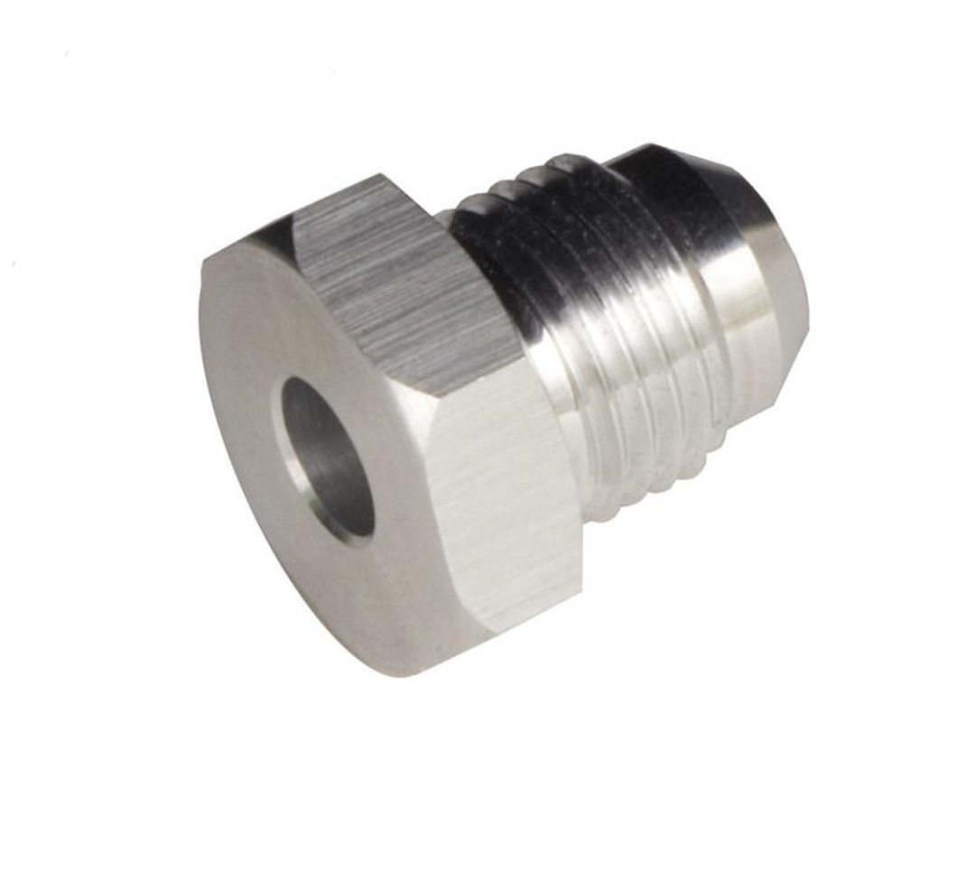 Redhorse Performance Weld-IN Bung, 971 Series, -12 AN Male, Unfinished Raw Aluminum, Single – 971-12-0