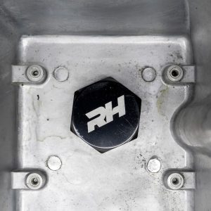 Redhorse Performance Valve Cover Breather Baffle, -12 AN Male, Black – 12/2/9832
