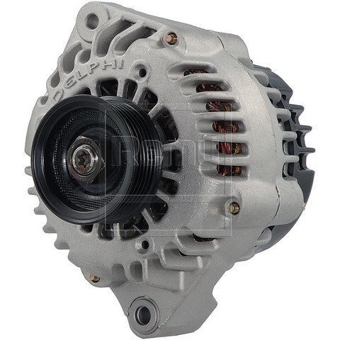 Remy Alternator/ Generator, Premium Remanufactured, 8 Millimeter X 1.25 Positive Battery Output Terminal, Internal Fan, Model DRII130 – 12463
