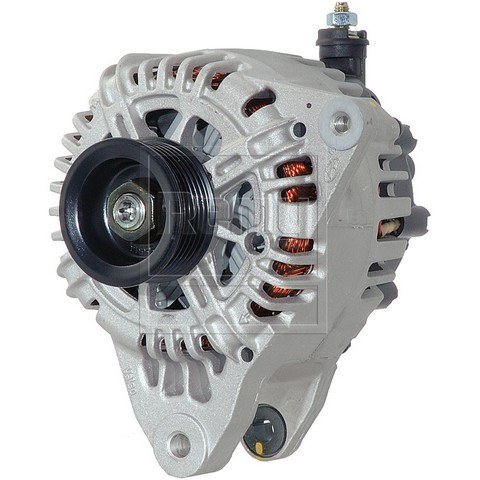 Remy Alternator/ Generator, Premium Remanufactured, 8 Millimeter X 1.25 Positive Battery Output Terminal, Internal Fan, Model VAIIA0 – 12468