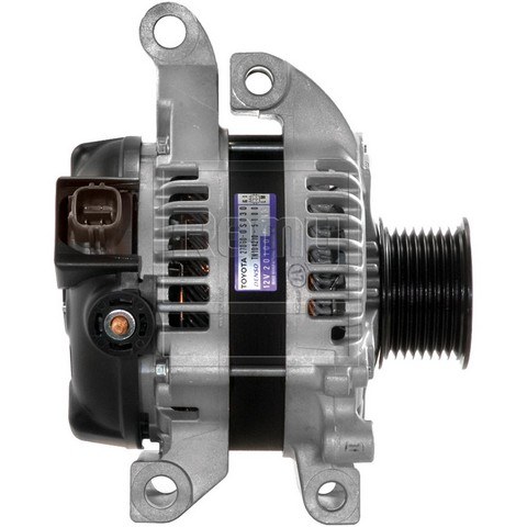 Remy Alternator/ Generator, Premium Remanufactured, 6 Millimeter X 1.0 Positive Battery Output Terminal, Internal Fan, Model NDIISC3P – 12819