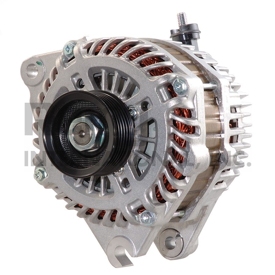 Remy Alternator/ Generator, Premium Remanufactured, 8 Millimeter X 1.25 Positive Battery Output Terminal, Internal Fan, Model MIIIA38G – 12838