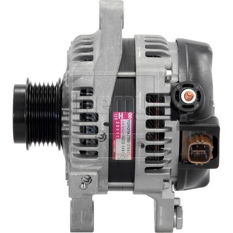 Remy Alternator/ Generator, Premium Remanufactured, 6 Millimeter X 1.0 Positive Battery Output Terminal, Internal Fan, Model NDIISC3P – 12897