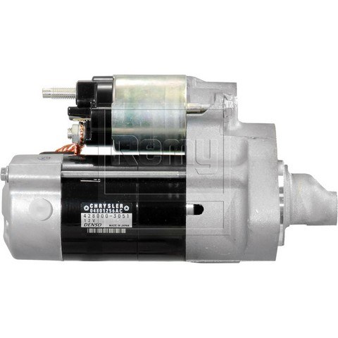 Remy Starter, Premium Remanufactured, 8 Millimeter X 1.25 Battery Post, Model Ndwg, Flange Mount, Without Over Crank Protection – 16058