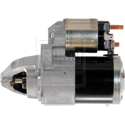 Remy Starter, Premium Remanufactured, 8 Millimeter X 1.25 Battery Post, Model MIPGM02, Flange Mount, Without Over Crank Protection – 16077