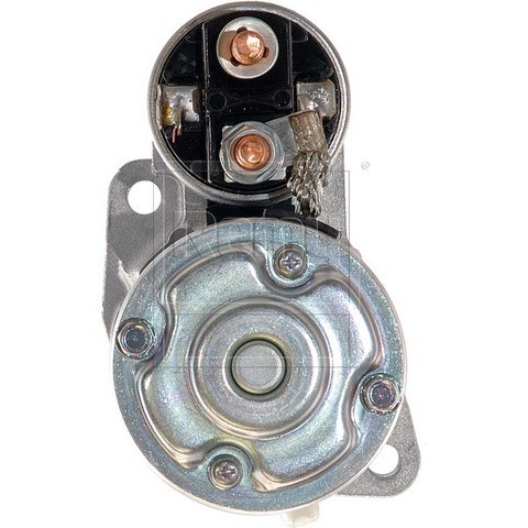 Remy Starter, Premium Remanufactured, 8 Millimeter X 1.25 Battery Post, Model MIPGM02, Flange Mount, Without Over Crank Protection – 16077