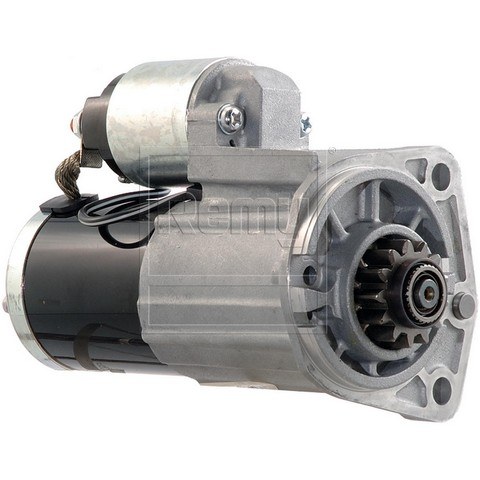 Remy Starter, Premium Remanufactured, 8 Millimeter X 1.25 Battery Post, Model MIPGM02, Flange Mount, Without Over Crank Protection – 16085