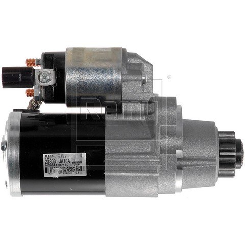 Remy Starter, Premium Remanufactured, 8 Millimeter X 1.25 Battery Post, Model MIPGM01, Flange Mount, Without Over Crank Protection – 16087