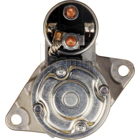 Remy Starter, Premium Remanufactured, 8 Millimeter X 1.25 Battery Post, Model MIPGM02, Flange Mount, Without Over Crank Protection – 16098