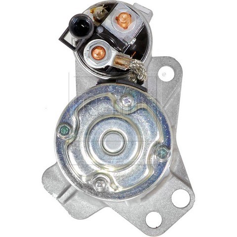 Remy Starter, Premium Remanufactured, 8 Millimeter X 1.25 Battery Post, Model MIPGM02, Flange Mount, Without Over Crank Protection – 16109