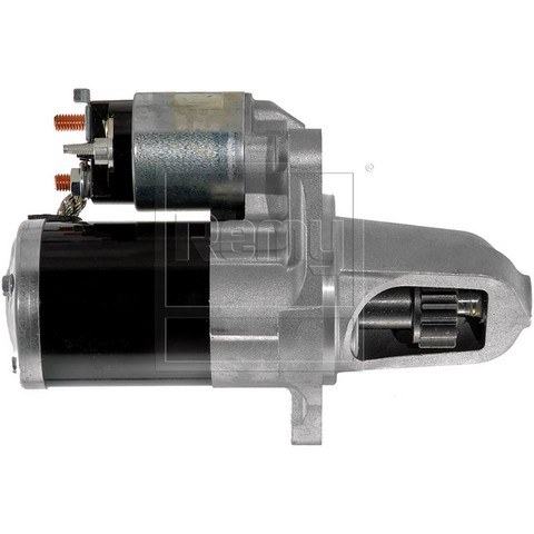 Remy Starter, Premium Remanufactured, 8 Millimeter X 1.25 Battery Post, Model MIPGM02, Flange Mount, Without Over Crank Protection – 16113