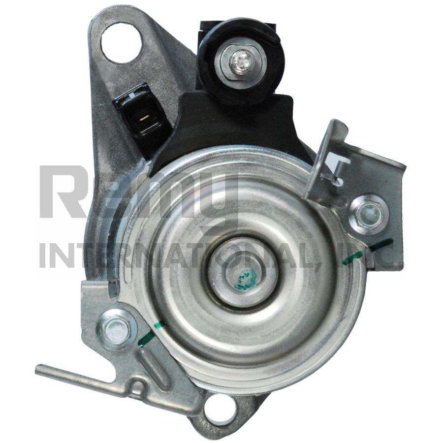 Remy Starter, Premium Remanufactured, 8 Millimeter X 1.25 Battery Post, Model Mtpgca, Flange Mount, Without Over Crank Protection – 16183