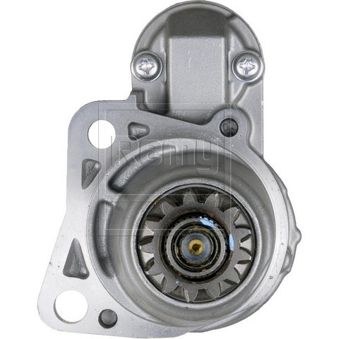 Remy Starter, Premium Remanufactured, 8 Millimeter X 1.25 Battery Post, Model MIPGM01, Flange Mount, Without Over Crank Protection – 16198