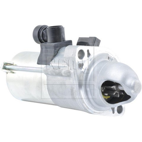 Remy Starter, Premium Remanufactured, 8 Millimeter X 1.25 Battery Post, Model Mtpgca, Flange Mount, Without Over Crank Protection – 16201
