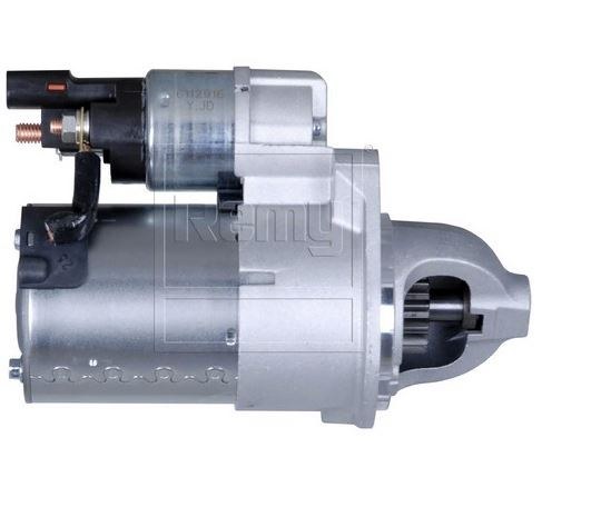 Remy Starter, Premium Remanufactured, 1.3 Kilowatt Rated Power, 13 Pinion Teeth, Clockwise Rotation, 12 Volt – 16329