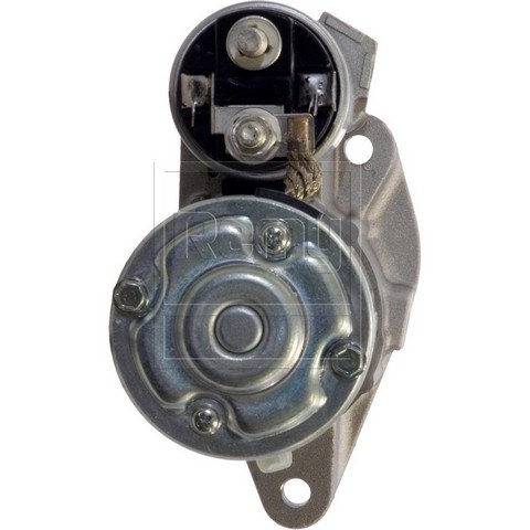 Remy Starter, Premium Remanufactured, 8 Millimeter X 1.25 Battery Post, Model MIPGM02, Flange Mount, Without Over Crank Protection – 16370