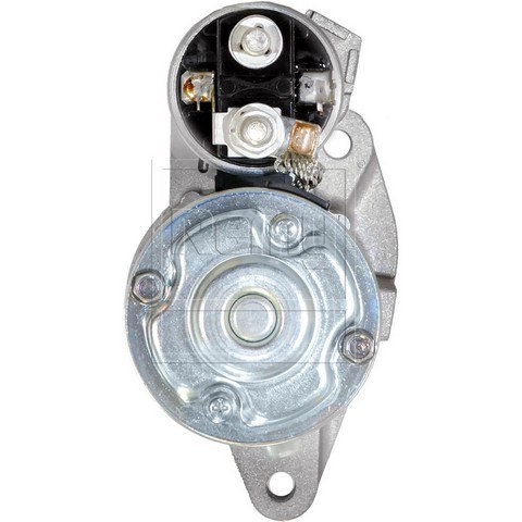 Remy Starter, Premium Remanufactured, 8 Millimeter X 1.25 Battery Post, Model MIPGM02, Flange Mount, Without Over Crank Protection – 16374