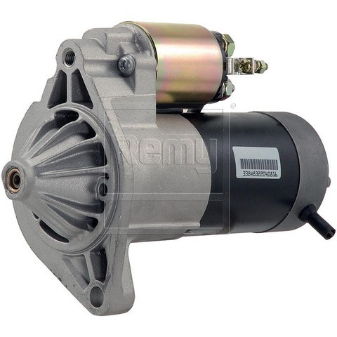 Remy Starter, Premium Remanufactured, 8 Millimeter X 1.25 Battery Post, Model MIPGM12, Flange Mount, Without Over Crank Protection – 16848