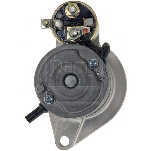 Remy Starter, Premium Remanufactured, 8 Millimeter X 1.25 Battery Post, Model MIPGM12, Flange Mount, Without Over Crank Protection – 16848
