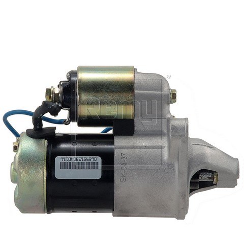 Remy Starter, Premium Remanufactured, 8 Millimeter X 1.25 Battery Post, Model Hipg, Flange Mount, Without Over Crank Protection – 16895