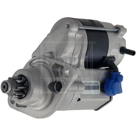 Remy Starter, Premium Remanufactured, 8 Millimeter X 1.25 Battery Post, Model Ndwo, Flange Mount, Without Over Crank Protection – 17067