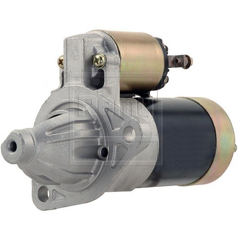 Remy Starter, Premium Remanufactured, 8 Millimeter X 1.25 Battery Post, Model MIPGM12, Flange Mount, Without Over Crank Protection – 17166