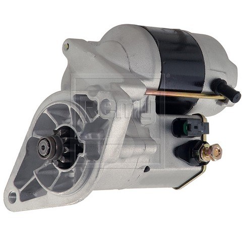 Remy Starter, Premium Remanufactured, 8 Millimeter X 1.25 Battery Post, Model Ndwo, Flange Mount, Without Over Crank Protection – 17223