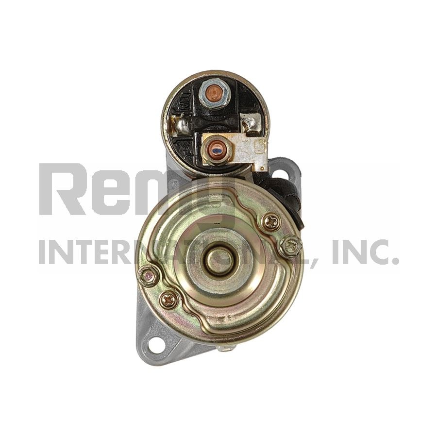Remy Starter, Premium Remanufactured, 8 Millimeter X 1.25 Battery Post, Model Mdpg, Flange Mount, Without Over Crank Protection – 17291