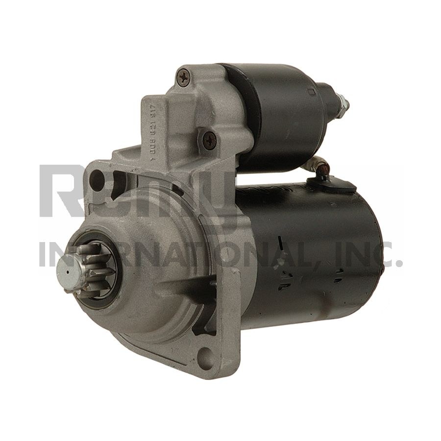 Remy Starter, Premium Remanufactured, 8 Millimeter X 1.25 Battery Post, Model Bopg, Flange Mount, Without Over Crank Protection – 17318