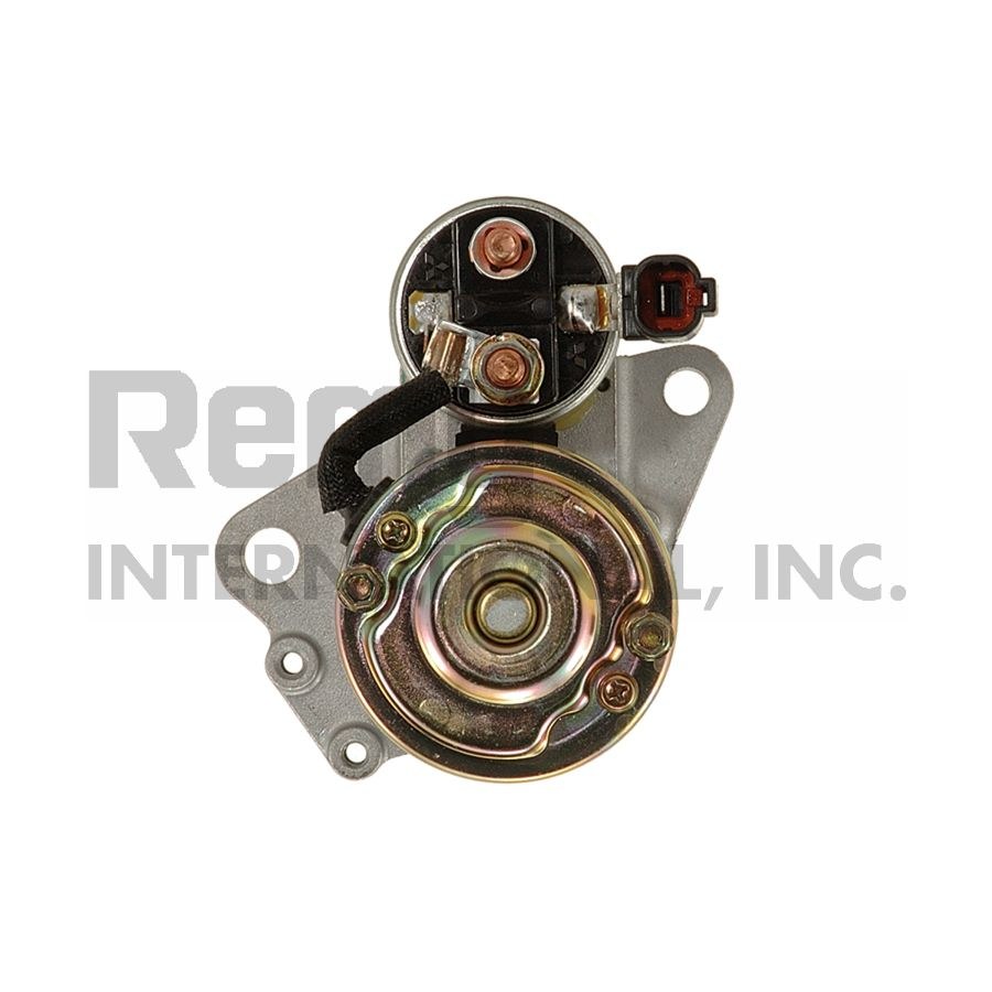 Remy Starter, Premium Remanufactured, 8 Millimeter X 1.25 Battery Post, Model MIPGM01, Flange Mount, Without Over Crank Protection – 17331