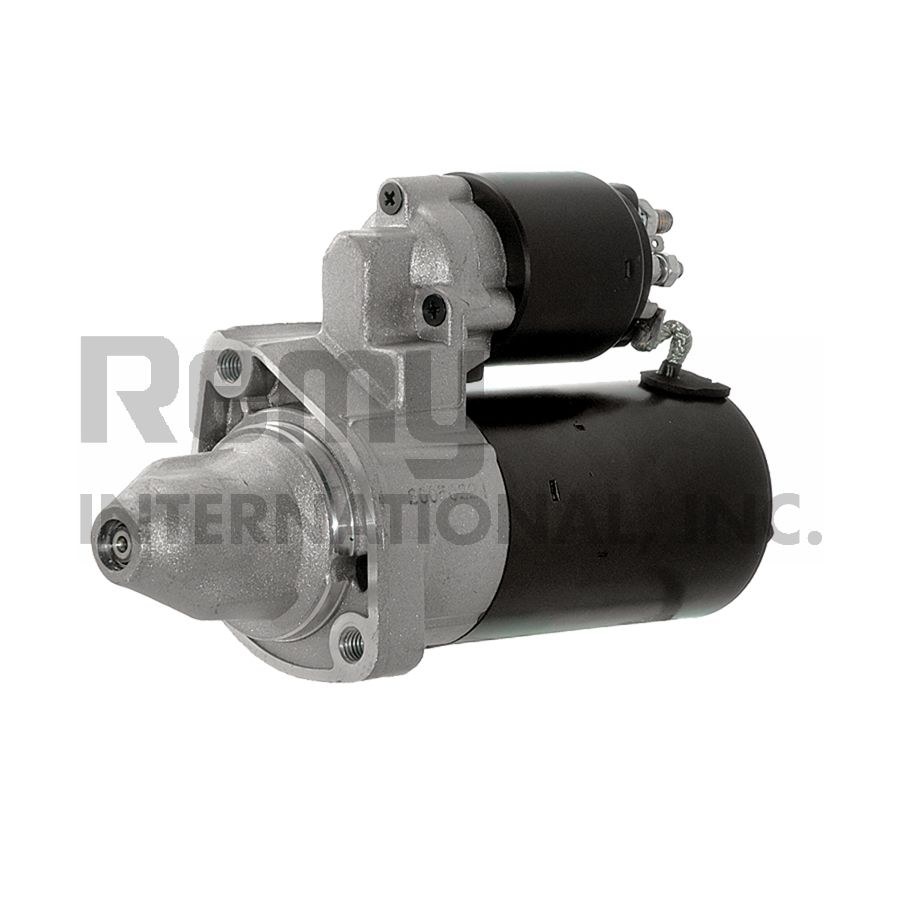 Remy Starter, Premium Remanufactured, 8 Millimeter X 1.25 Battery Post, Model Bopg, Flange Mount, Without Over Crank Protection – 17367