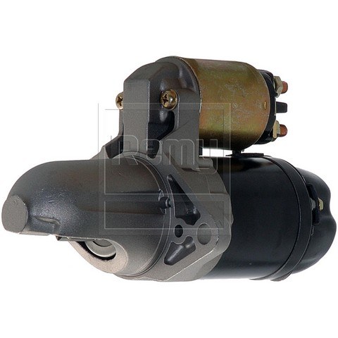 Remy Starter, Premium Remanufactured, 8 Millimeter X 1.25 Battery Post, Model MIPGM02, Flange Mount, Without Over Crank Protection – 17377