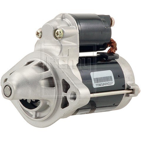 Remy Starter, Premium Remanufactured, 8 Millimeter X 1.25 Battery Post, Model Ndpg, Flange Mount, Without Over Crank Protection – 17382