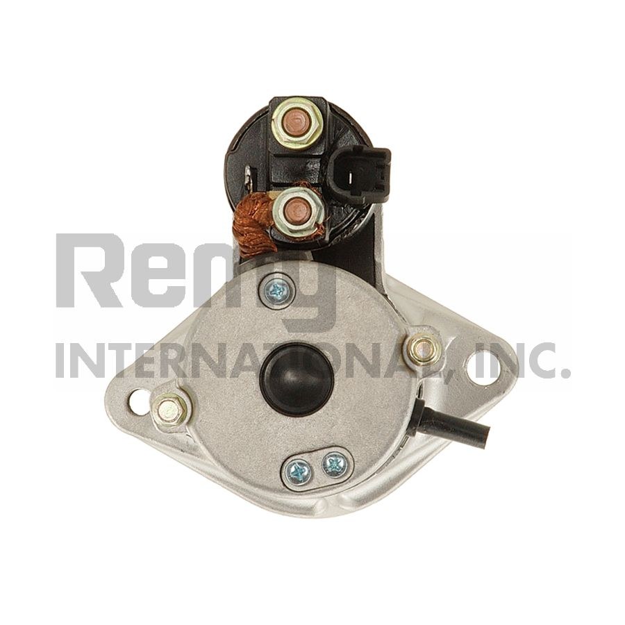 Remy Starter, Premium Remanufactured, 8 Millimeter X 1.25 Battery Post, Model Ndpg, Flange Mount, Without Over Crank Protection – 17382