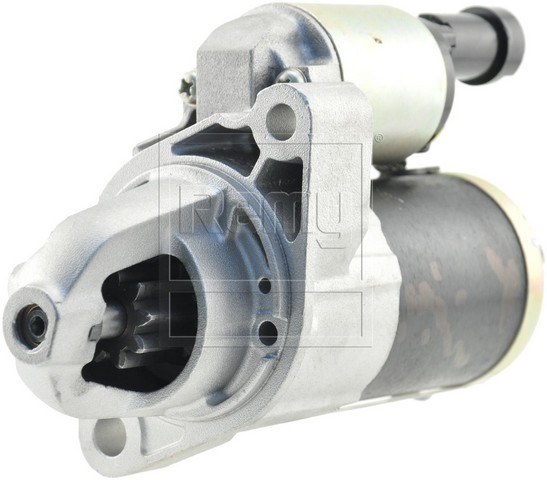 Remy Starter, Premium Remanufactured, 8 Millimeter X 1.25 Battery Post, Model MIPGM02, Flange Mount, Without Over Crank Protection – 17387