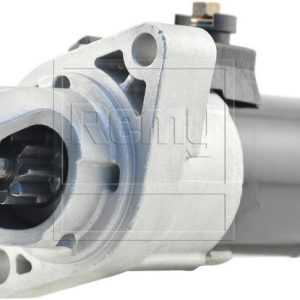 Remy Starter, Premium Remanufactured, 8 Millimeter X 1.25 Battery Post, Model Mtpgca, Flange Mount, Without Over Crank Protection – 17388