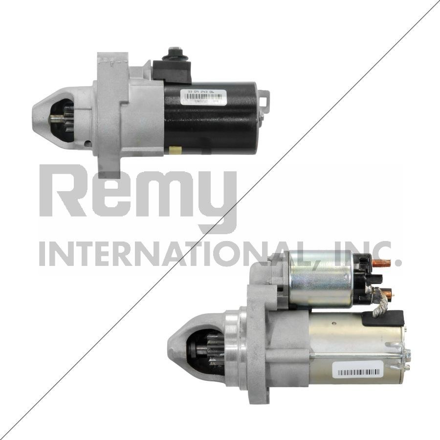 Remy Starter, Premium Remanufactured, 8 Millimeter X 1.25 Battery Post, Model Mtpgca, Flange Mount, Without Over Crank Protection – 17388
