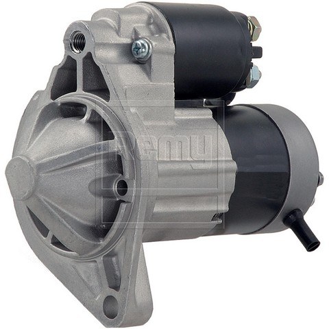 Remy Starter, Premium Remanufactured, 8 Millimeter X 1.25 Battery Post, Model MIPGM02, Flange Mount, Without Over Crank Protection – 17404