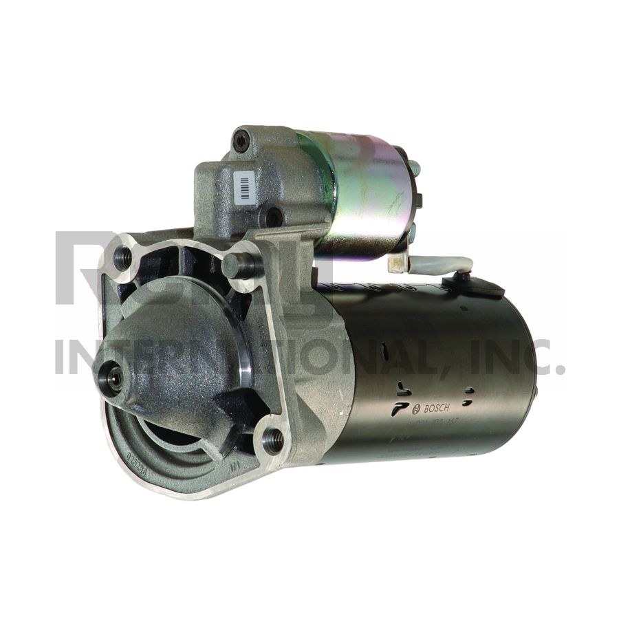 Remy Starter, Premium Remanufactured, 8 Millimeter X 1.25 Battery Post, Model Bopg, Flange Mount, Without Over Crank Protection – 17411