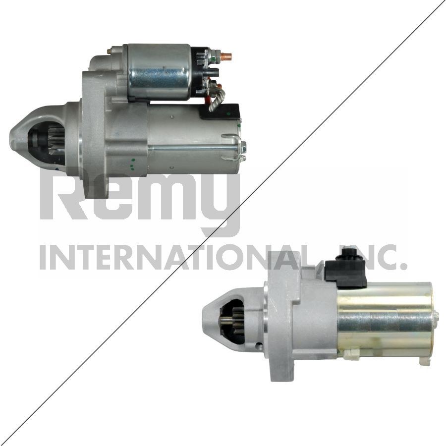 Remy Starter, Premium Remanufactured, 8 Millimeter X 1.25 Battery Post, Model Mtpgca, Flange Mount, Without Over Crank Protection – 17424