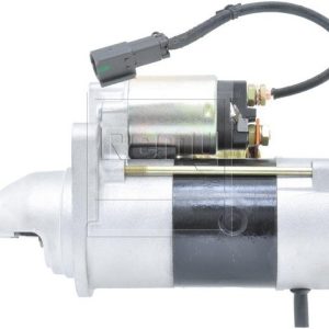 Remy Starter, Premium Remanufactured, 8 Millimeter X 1.25 Battery Post, Model MIWGM22, Flange Mount, Without Over Crank Protection – 17430
