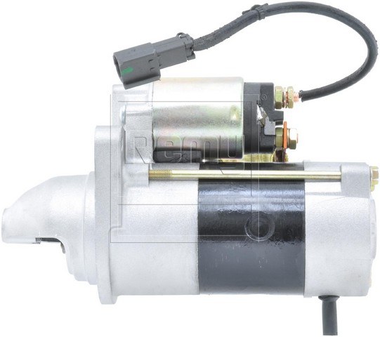 Remy Starter, Premium Remanufactured, 8 Millimeter X 1.25 Battery Post, Model MIWGM22, Flange Mount, Without Over Crank Protection – 17430