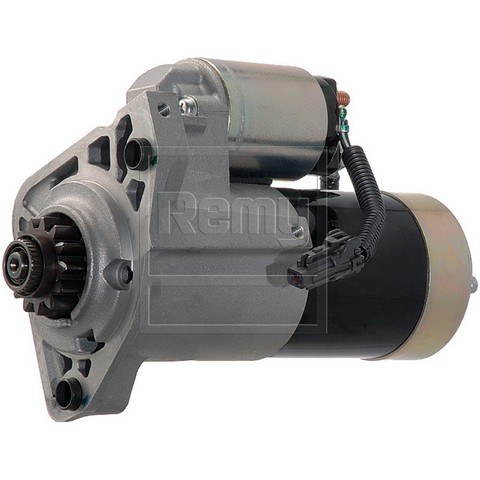 Remy Starter, Premium Remanufactured, 8 Millimeter X 1.25 Battery Post, Model MIPGM11, Flange Mount, Without Over Crank Protection – 17463