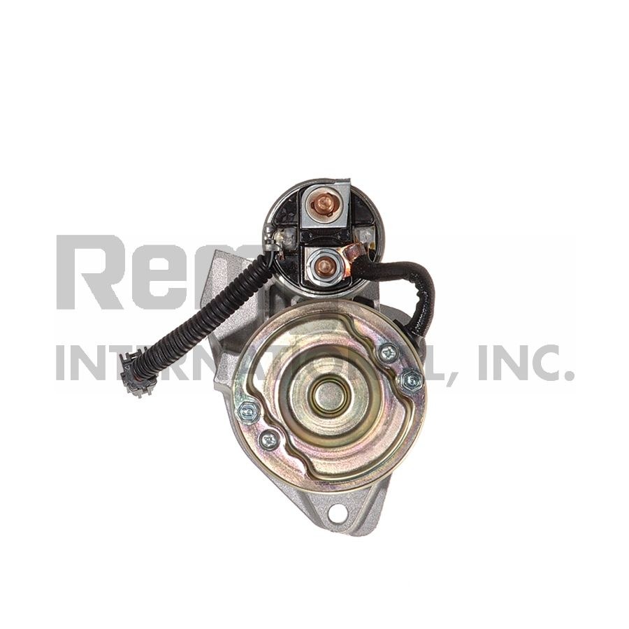 Remy Starter, Premium Remanufactured, 8 Millimeter X 1.25 Battery Post, Model MIPGM11, Flange Mount, Without Over Crank Protection – 17463
