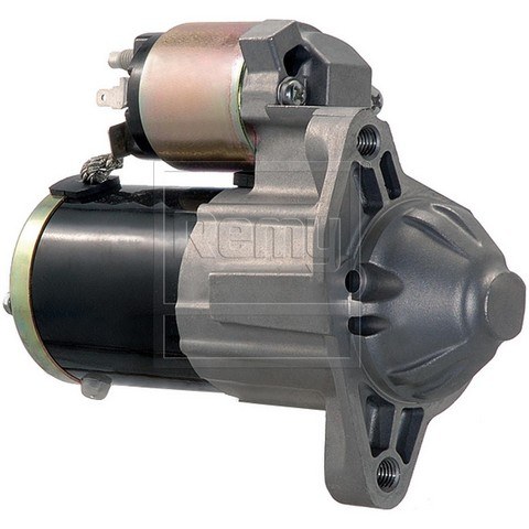 Remy Starter, Premium Remanufactured, 8 Millimeter X 1.25 Battery Post, Model MIPGM02, Flange Mount, Without Over Crank Protection – 17465