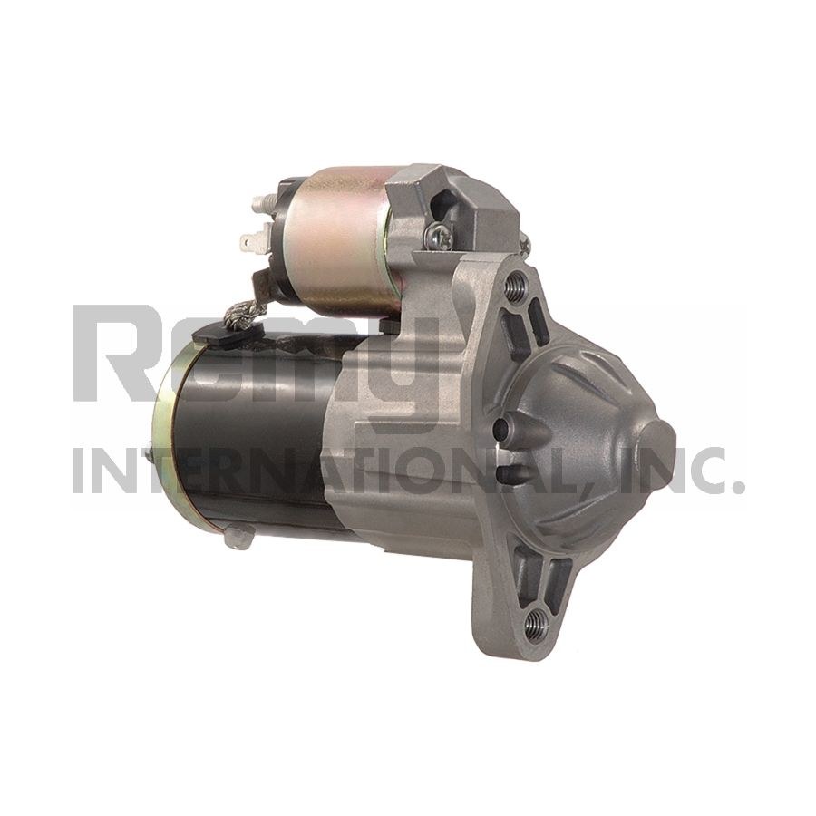 Remy Starter, Premium Remanufactured, 8 Millimeter X 1.25 Battery Post, Model MIPGM02, Flange Mount, Without Over Crank Protection – 17465