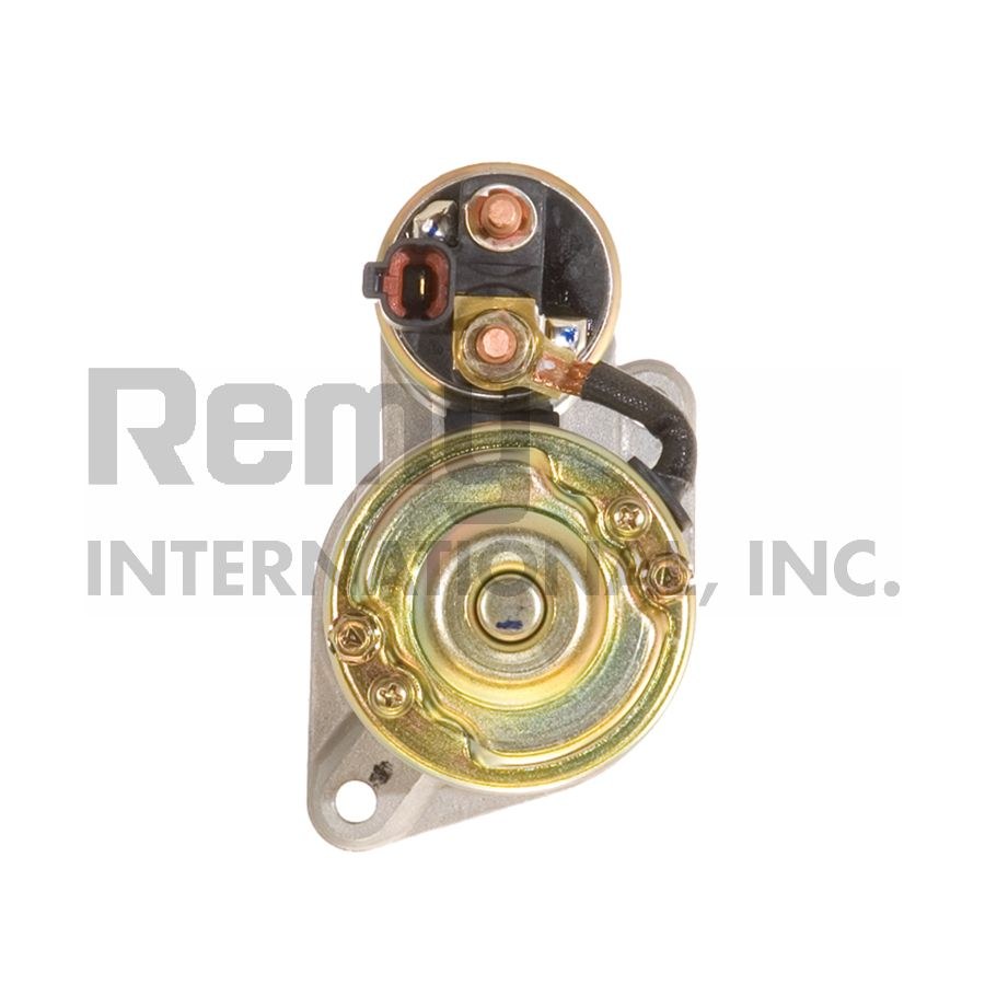 Remy Starter, Premium Remanufactured, 8 Millimeter X 1.25 Battery Post, Model Vapg, Flange Mount, Without Over Crank Protection – 17497