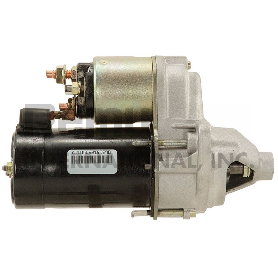 Remy Starter, Premium Remanufactured, 8 Millimeter X 1.25 Battery Post, Model DRPG150S, Flange Mount, Without Over Crank Protection – 17515