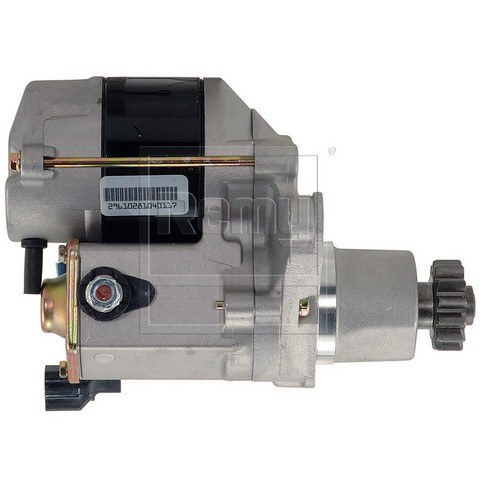 Remy Starter, Premium Remanufactured, 8 Millimeter X 1.25 Battery Post, Model Ndwosl, Flange Mount, Without Over Crank Protection – 17610