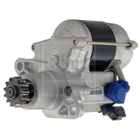 Remy Starter, Premium Remanufactured, 8 Millimeter X 1.25 Battery Post, Model Ndwosl, Flange Mount, Without Over Crank Protection – 17616